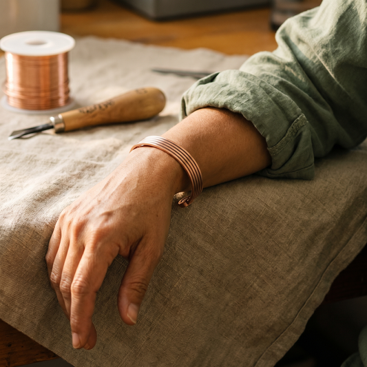 Bracelet en cuivre Margot Cuivre Ridge