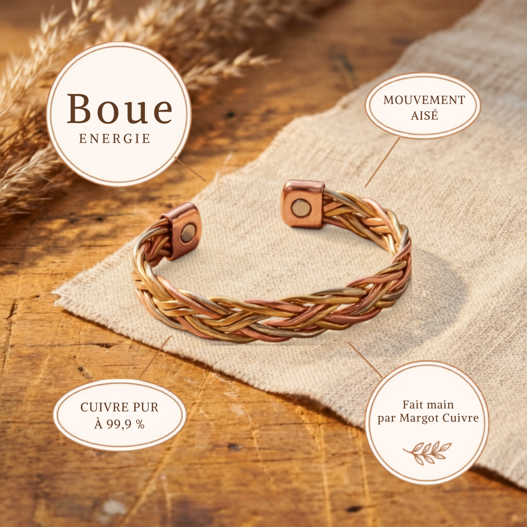 Bracelet en Margot Cuivre Mire