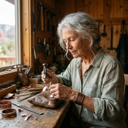 Bracelet en cuivre Margot Cuivre Forge
