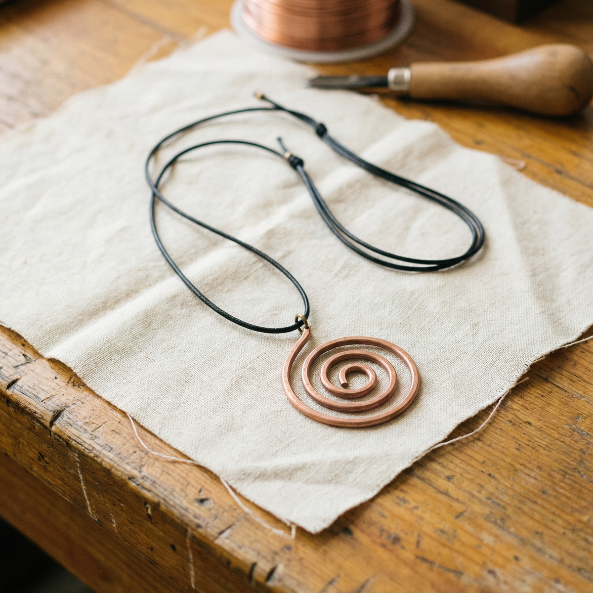 Collier en cuivre de Margot Cuivre
