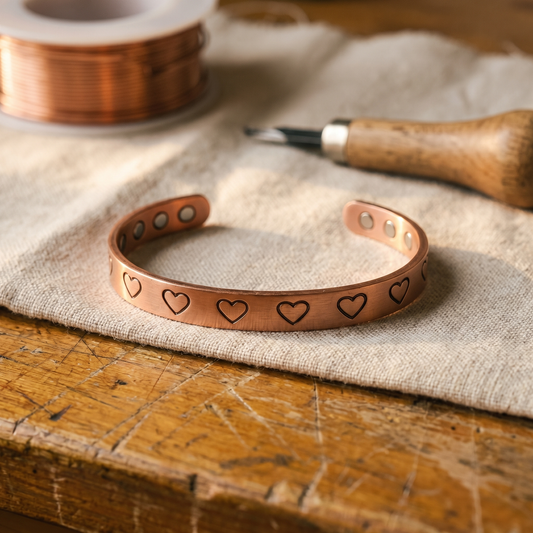 Bracelet en cuivre Margot Cuivre Hearth