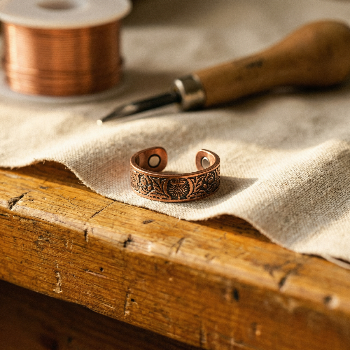 Bague en cuivre Margot Cuivre
