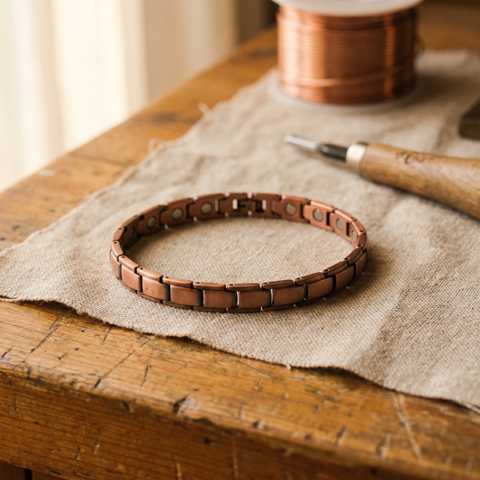 Bracelet de cheville en cuivre de Margot Cuivre