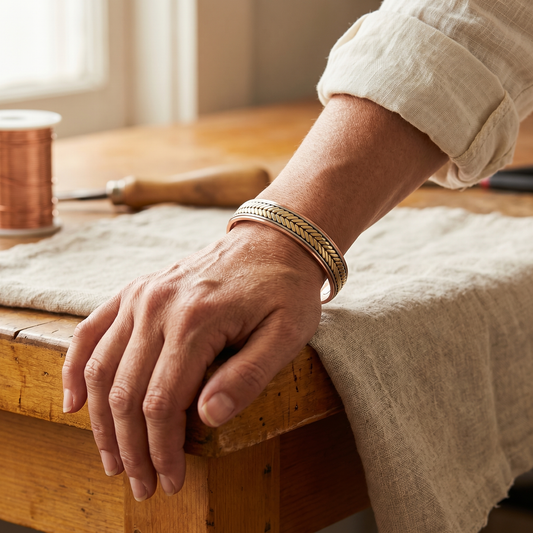 Bracelet en cuivre de Margot Cuivre