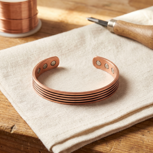 Boucles d'oreilles Margot Cuivre Sage Copper