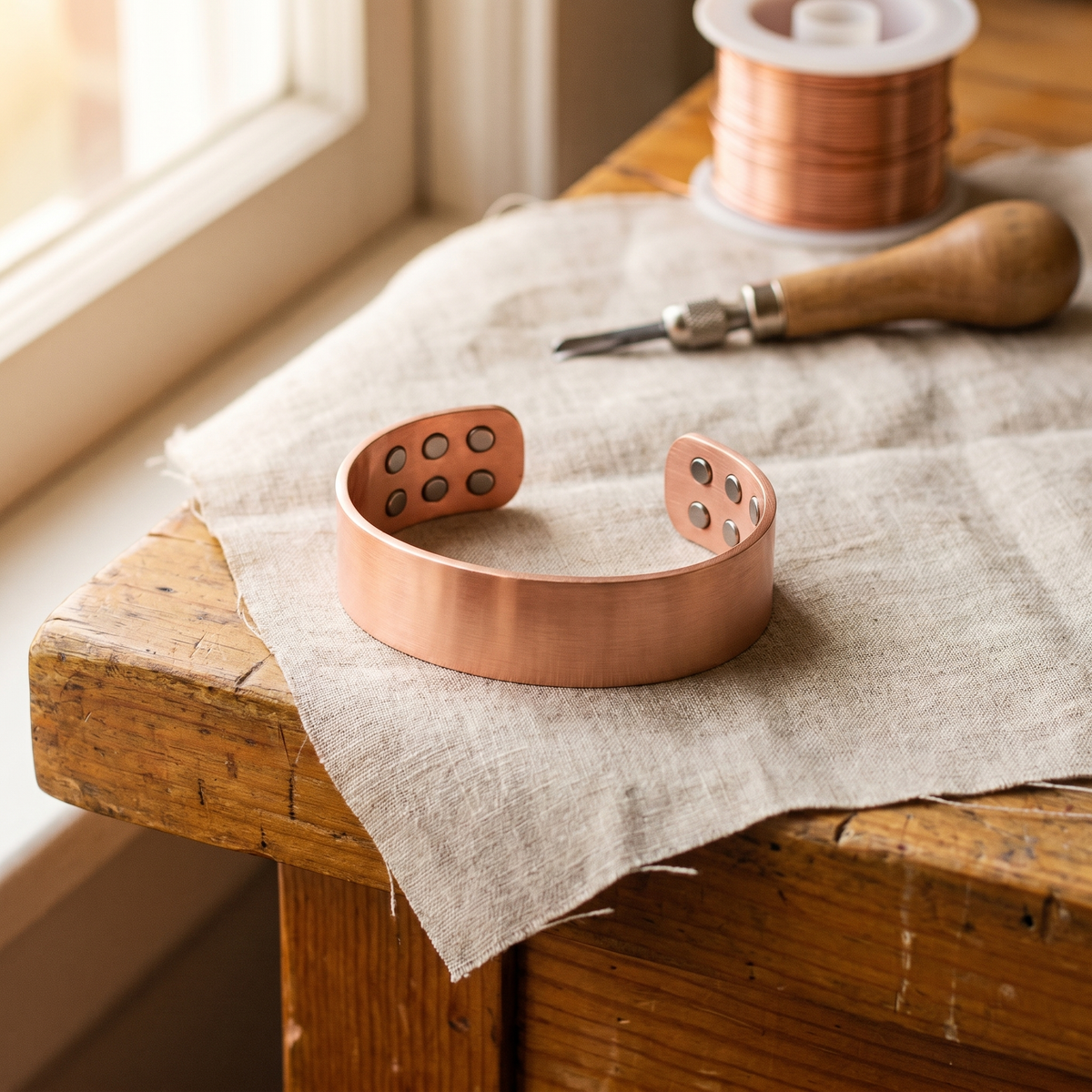 Bracelet en Margot Cuivre