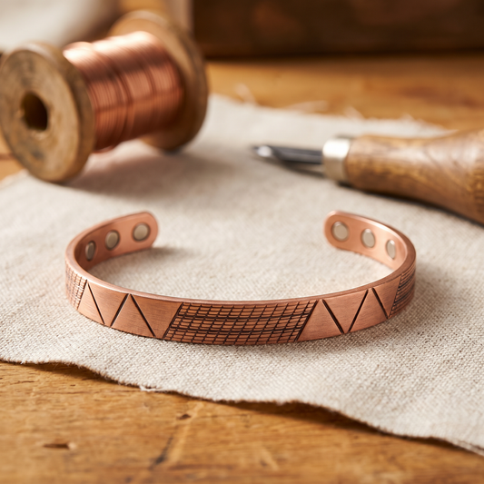 Bracelet en cuivre Margot Cuivre Crest