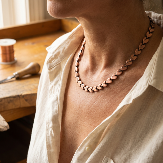 Collier en cuivre Briar de Margot Cuivre