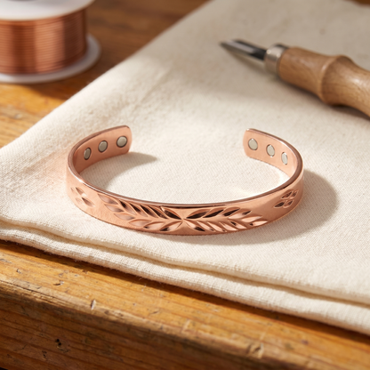 Bracelet en Cuivre Lunaire de Margot Cuivre