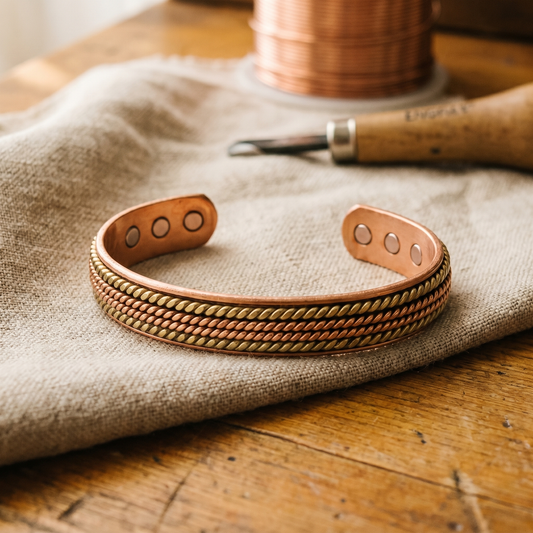 Bracelet en cuivre Margot Cuivre Forge