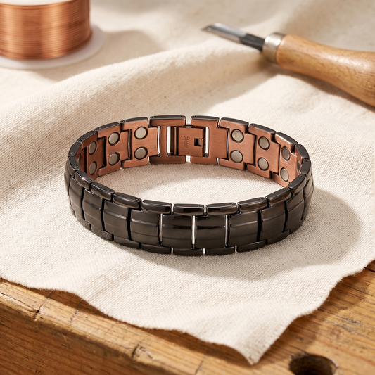 Bracelet en cuivre ocre pour homme Margot Cuivre