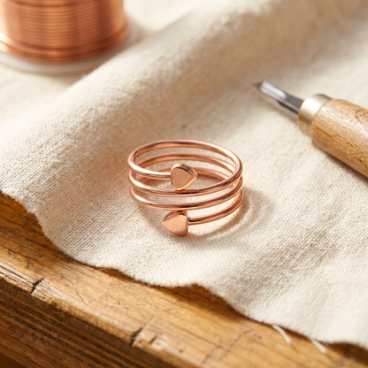 Bague en cuivre Margot Cuivre Haven
