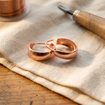 Boucles d'oreilles en cuivre de Margot Cuivre